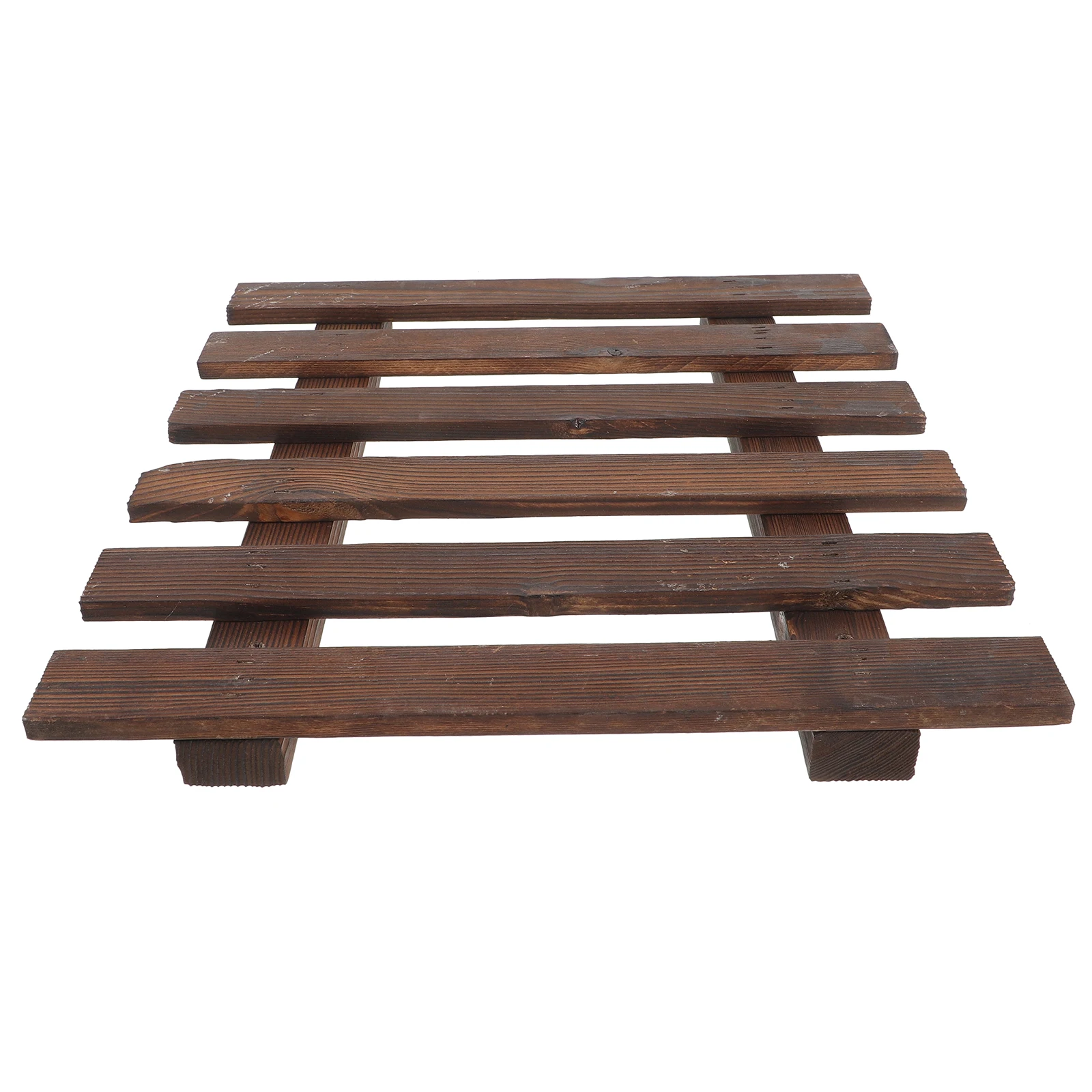 

Flower St 29x30cm Wall Hanging Planter Rack Durable Stylish Balcony Wooden Ladder Plant Support
