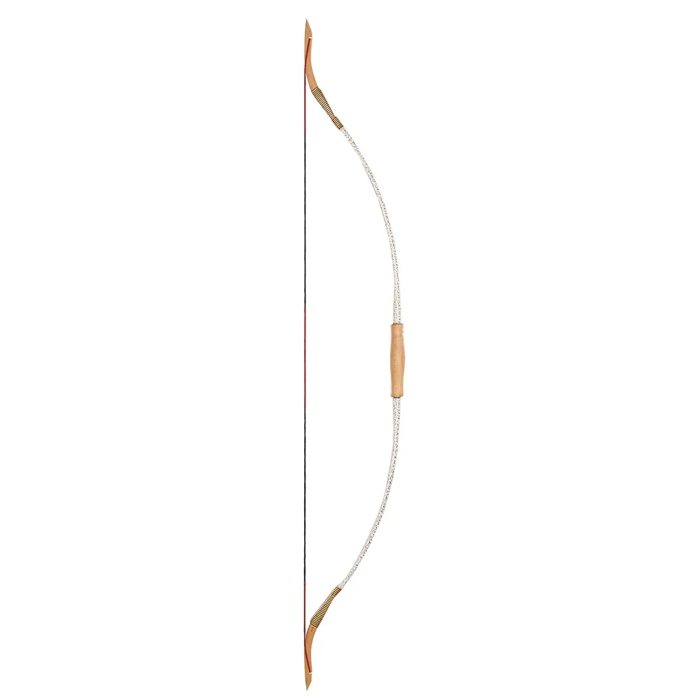 

Toparchery Traditional Recurve Bow 53'' Archery Hunting Handmade Horse Bow Leather Longbow 20-40 lbs