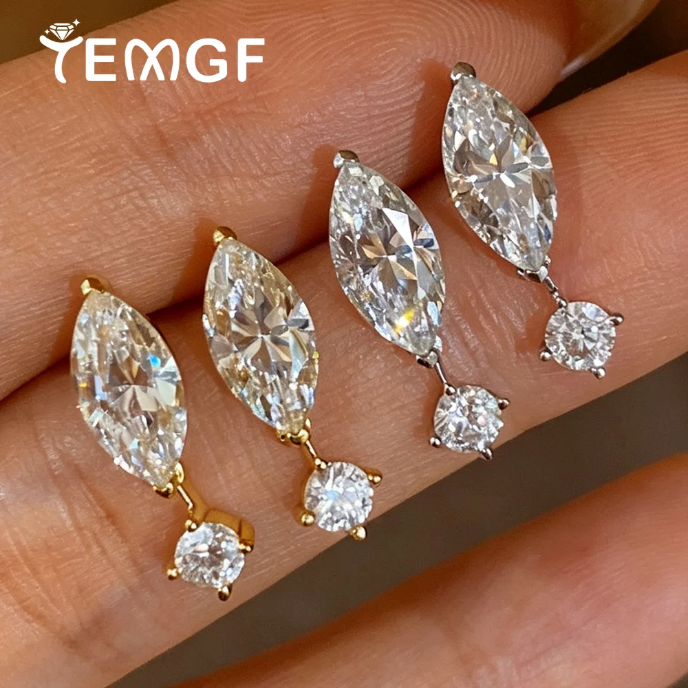 05ct-1ct-full-moissanite-drop-earrings-for-women-2-stone-round-marquise-cut-lab-diamond-s925-silver-ear-stud-wedding-jewelry