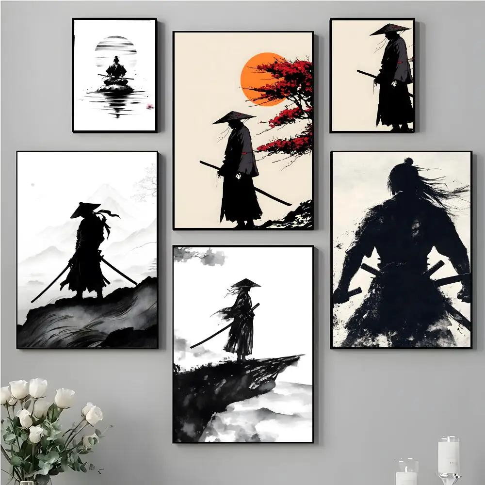 Lone Ronins Poster High-definition poster stickers ideal gifts for bedrooms living rooms