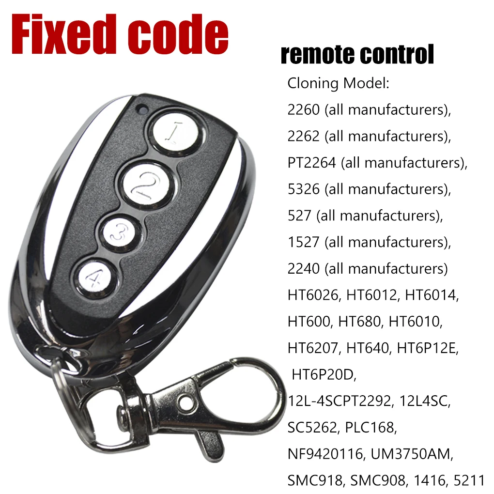 433 ميجا هرتز السيارات نسخة التحكم عن بعد فتحت باب المرآب الكهربائية تحكم عن بعد الناسخ استنساخ استنساخ رمز الارسال