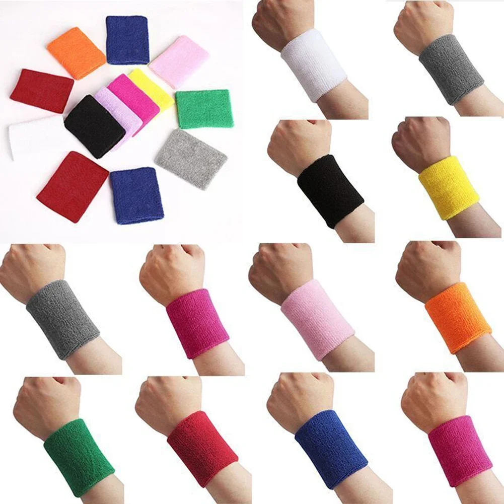 Comfortable Unisex Spandex Sports Wristband for Tennis and Badminton