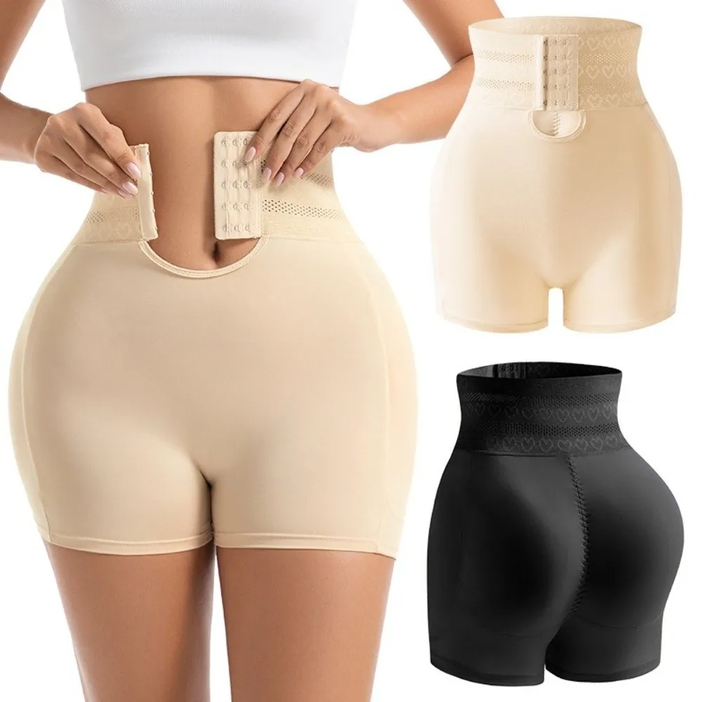 

New High Waist Hip Enhancer Shapewear Tummy Control Removable Hip Pads Padded Butt Lifter Breathable Seamless Shapewear Panties