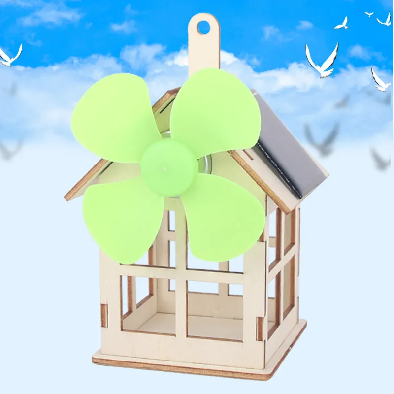 Grundschüler Spaß Wissenschaft Experiment Solar Hütte Physik Experiment Technologie Kleine Produktion DIY Material Großhandel