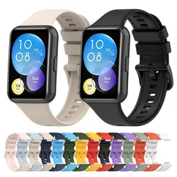 Silicone Watchband Strap For Huawei Watch Fit 2 Fit2 Active Smart Watch Band