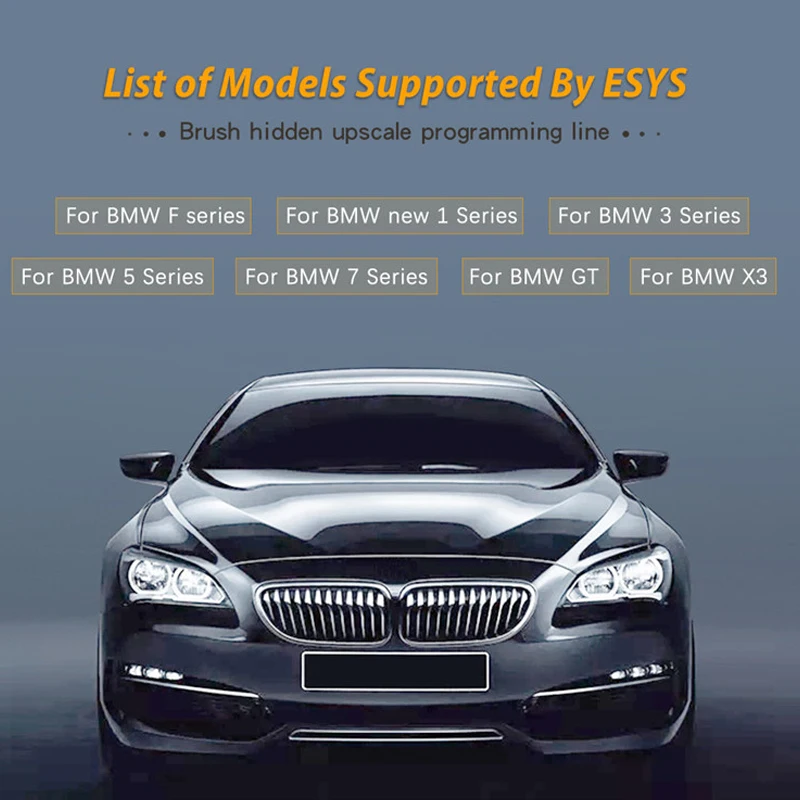 High Quality ESYS ENET Cable For BMW F-serie Refresh Hidden Data ICOM Coding ECU Programmer Car OBD2 Scanner Diagnostic Tool