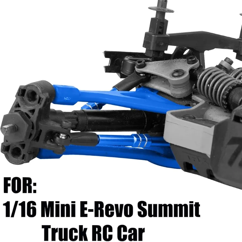 MACH-RC Adjustable Turnbuckle Link Rod Upgrade Parts For 1/16 E-Revo Summit Truck Model Car
