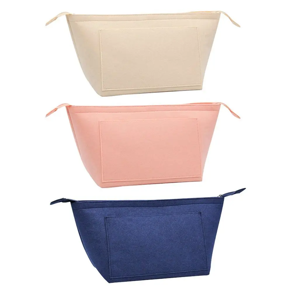 Portable Travel Bag Insert Pouch Handbag Insert Bag Felt Insert Bag Inner Bag Purse Liner For Longchamp Bag