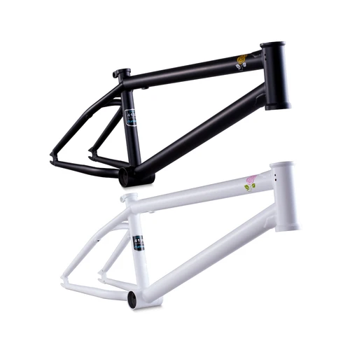 펀지 자전거 프레임 BMX 자전거 프레임 크로몰리 4130 쿼드로 드 비시클레타 버트 튜브 프리스타일 스트리트 파크 스턴트 점프 펌프 로사