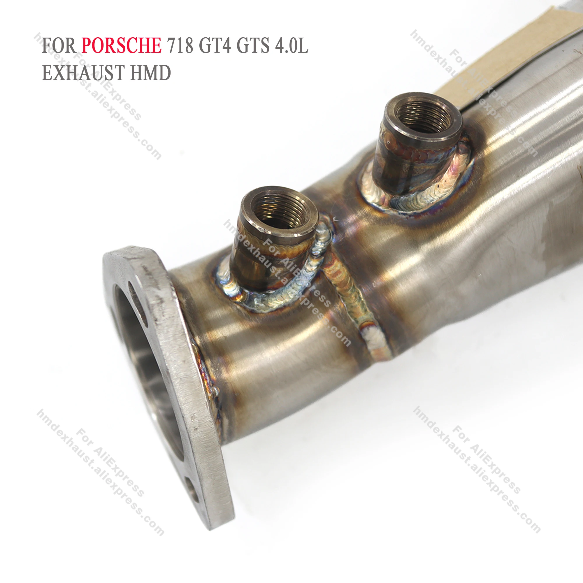 

High Quality Manifold For Porsche 718 GT4 GTS 4.0L Stainless Steel Exhaust System High Flow Performance Header Racing Pipe HMD