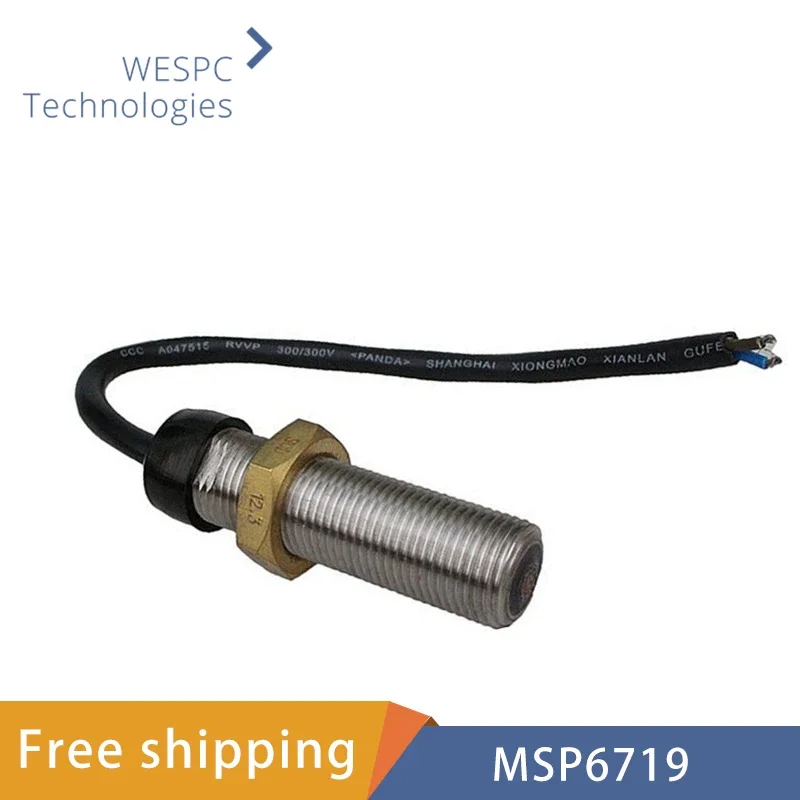 Universal Geschwindigkeit Sensor MPU MSP6719 Motor RPM Sensor Magnetische Pickup Sensor Für Diesel Generator Set