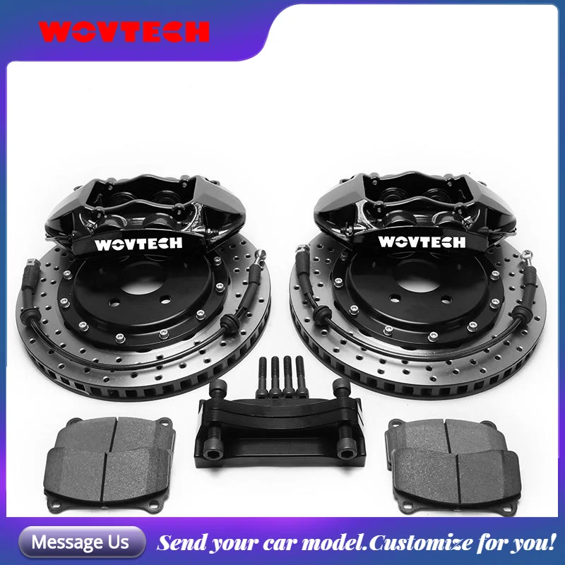 Kit freno grande sistema frenante pinza GT4 con Kit disco rotore da 355mm per ruota Mitsubishi pajero v97 da 18 pollici