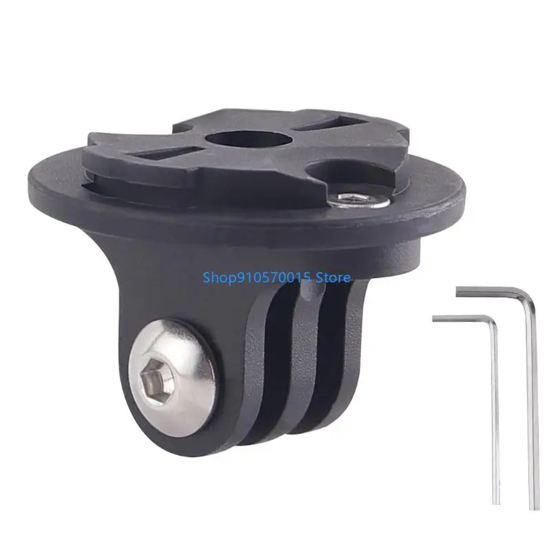 B95C Bike Computer Holder Base Bike Camera Mount Holder Bracket Adapter Bike Camera Light Mount for Action Camera