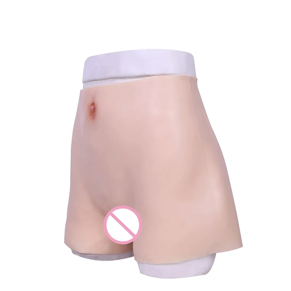 Silicone Realistic Vagina Hip Pants Pussy Transgender Artificial for Women Female Butt Enhancement Thick Hip Padded Panties