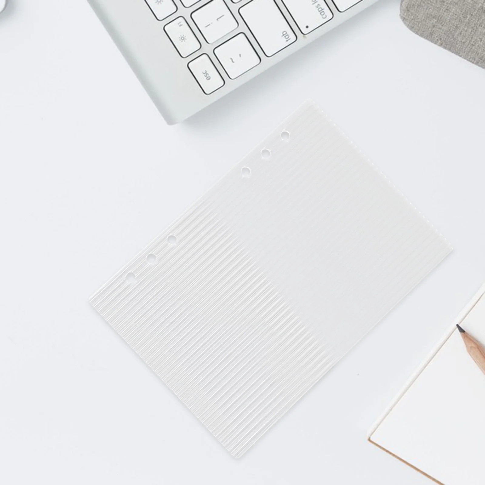 Acryl Notebook Cover A5 Bindmiddel 6-Ring Shell Budget Bindmiddel Notebook Cover Bindmiddel Notebook Shell Bindmiddel Cover voor Home Office Su