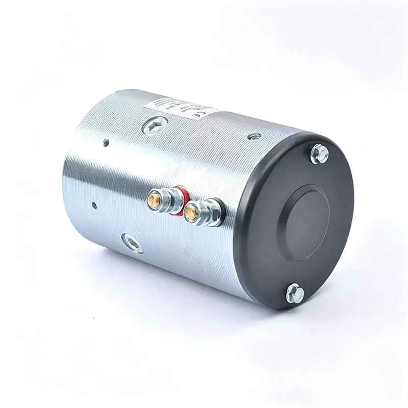 1. 12V 1.6KW 24V 2.2KW High Power DC Hydraulic Drive Motor, Replacement Electric Motor for Forklift and Industrial Hydraulic