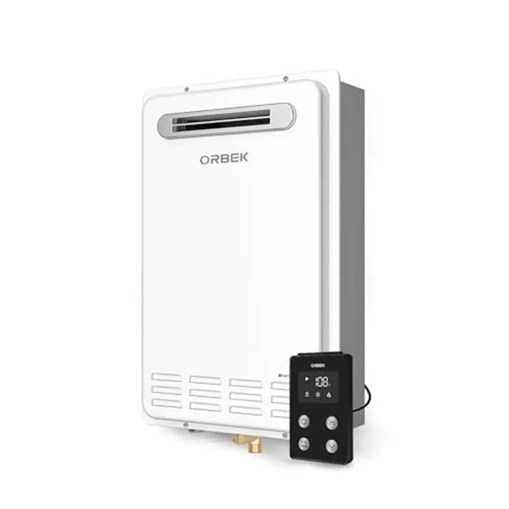 Residential Gas Tankless Water Heater 5.1 GPM 120,000 BTU CSA Certified Easy Install Space Saving Endless Hot Water Supply