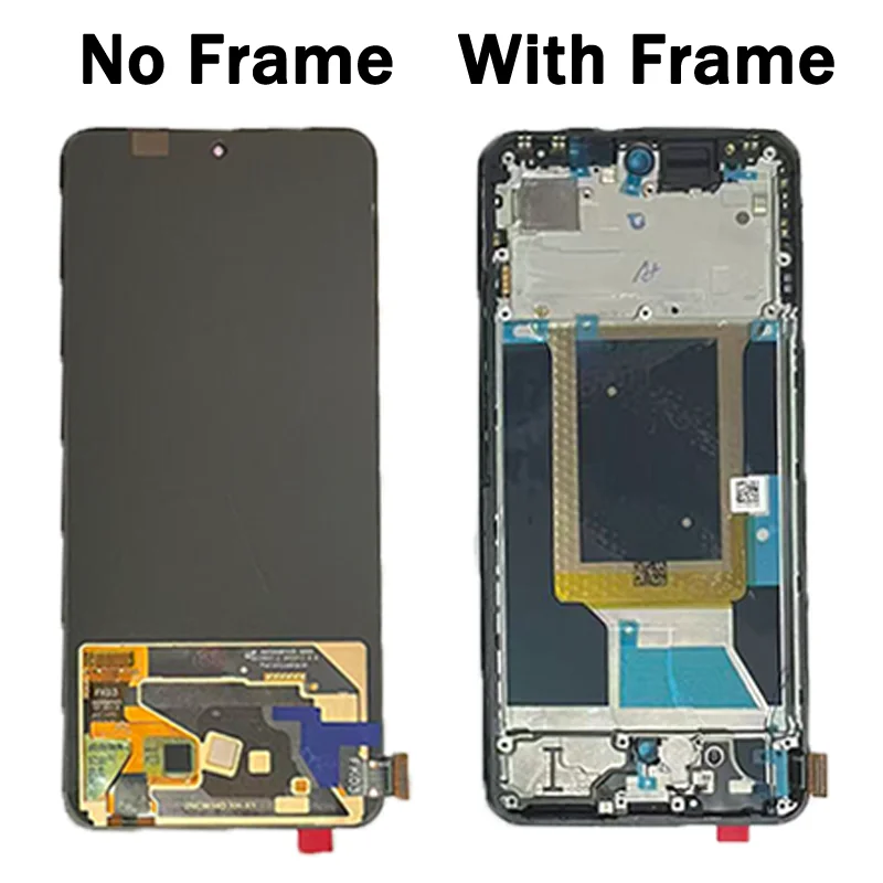 RMX5070 – wysokiej jakości wyświetlacz LCD do telefonu Realme 14 5G, w tym panel dotykowy i digitizer, komplet do montażu wyświetlacza LCD z ramką. — zdjęcie produktu 5