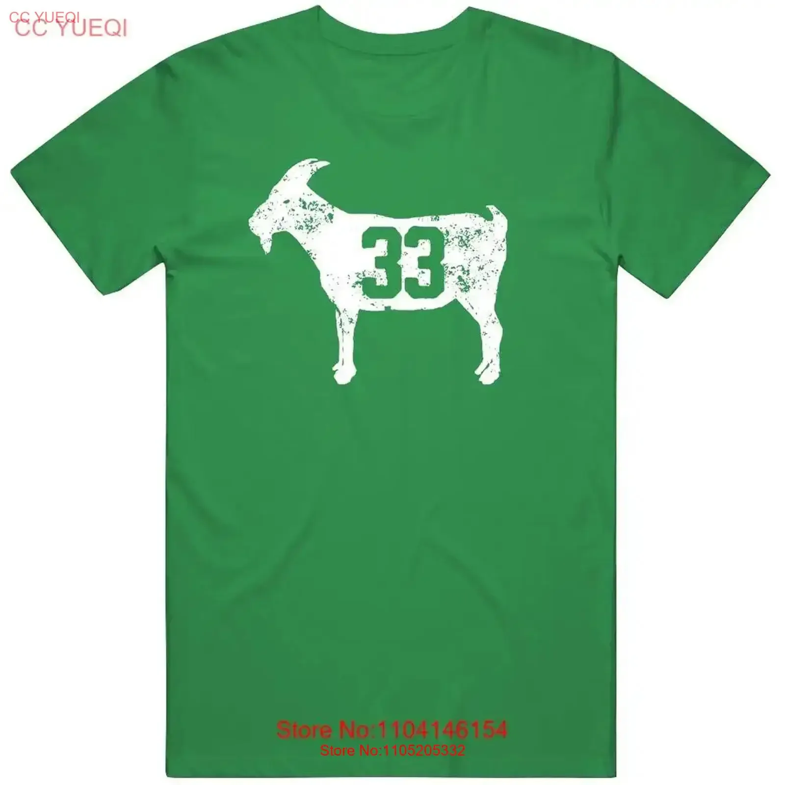Larry Legend Goat 33 Distressed T Shirt vintage Washed Comfortable Soft Slightly Stylish streetwear graphic Versatile
