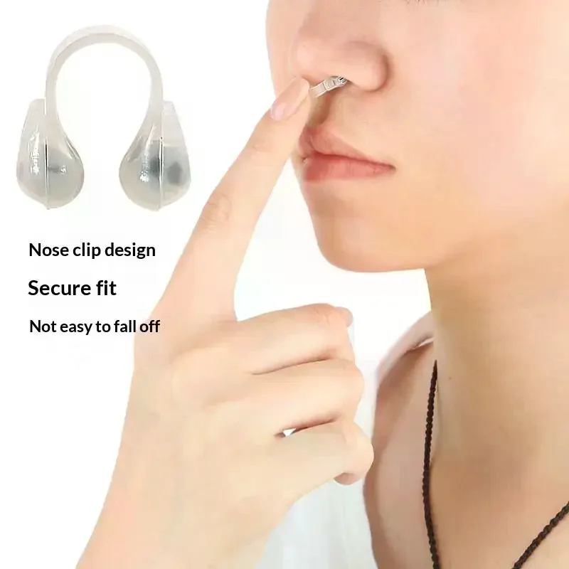 Nasal Dilator Stop Snoring Silicone Nose Clip Sport Easy Breath Nasal Clip Stop Snoring Aid Device Improve Sleeping Silicone