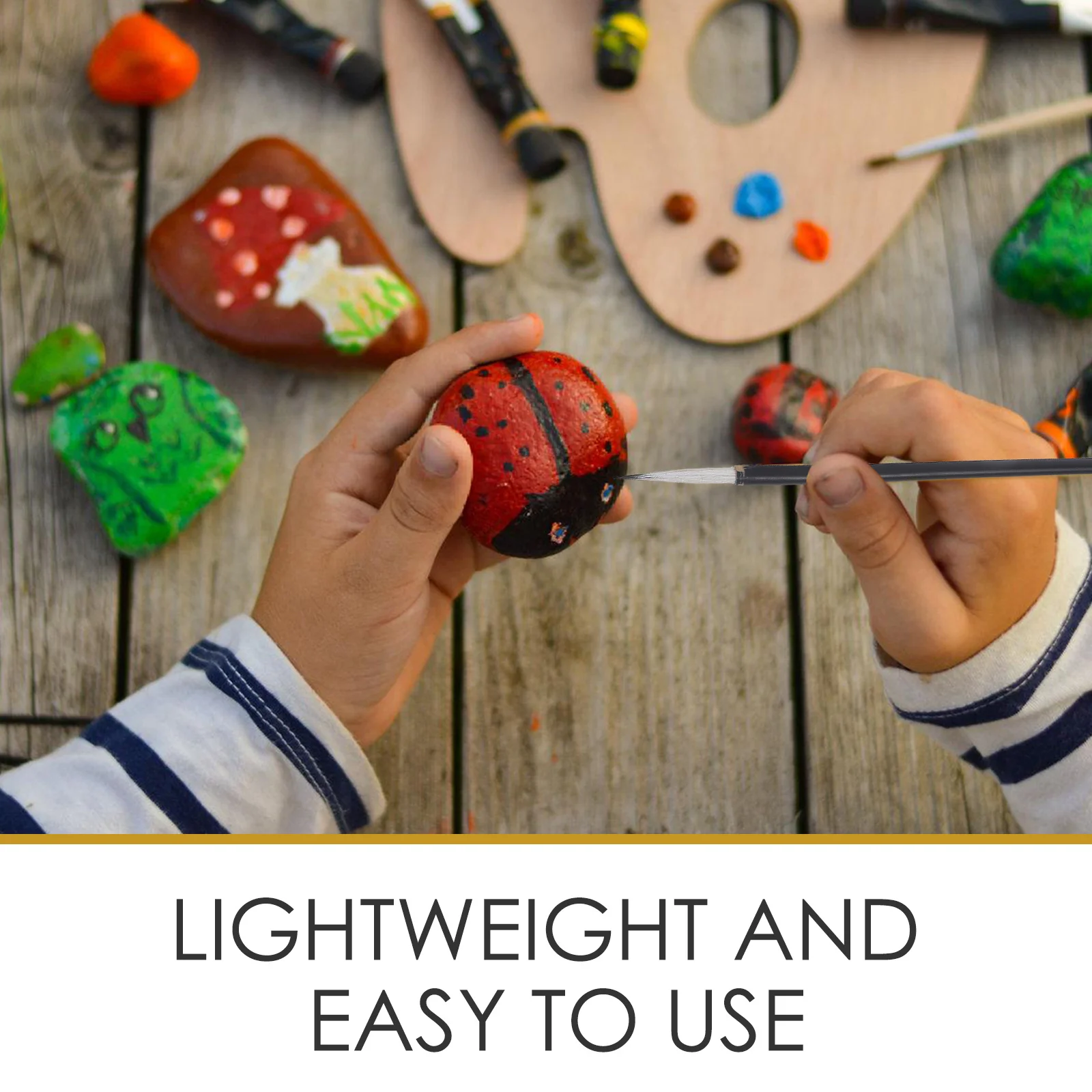 3 قطعة فرشاة شعر الذئب مجموعة الخط الصيني اللوحة غرامة خط الرسم لزهرة الطيور بالتفصيل فرشاة الخط اللوحة