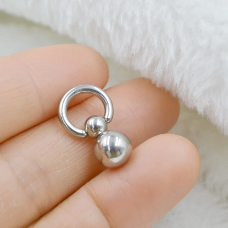 50pcs Surgical Steel Gauges 14G Nose Ring Lip Ring Nipple BCR Body Piercing earring tragus Helix Multi Use Ring