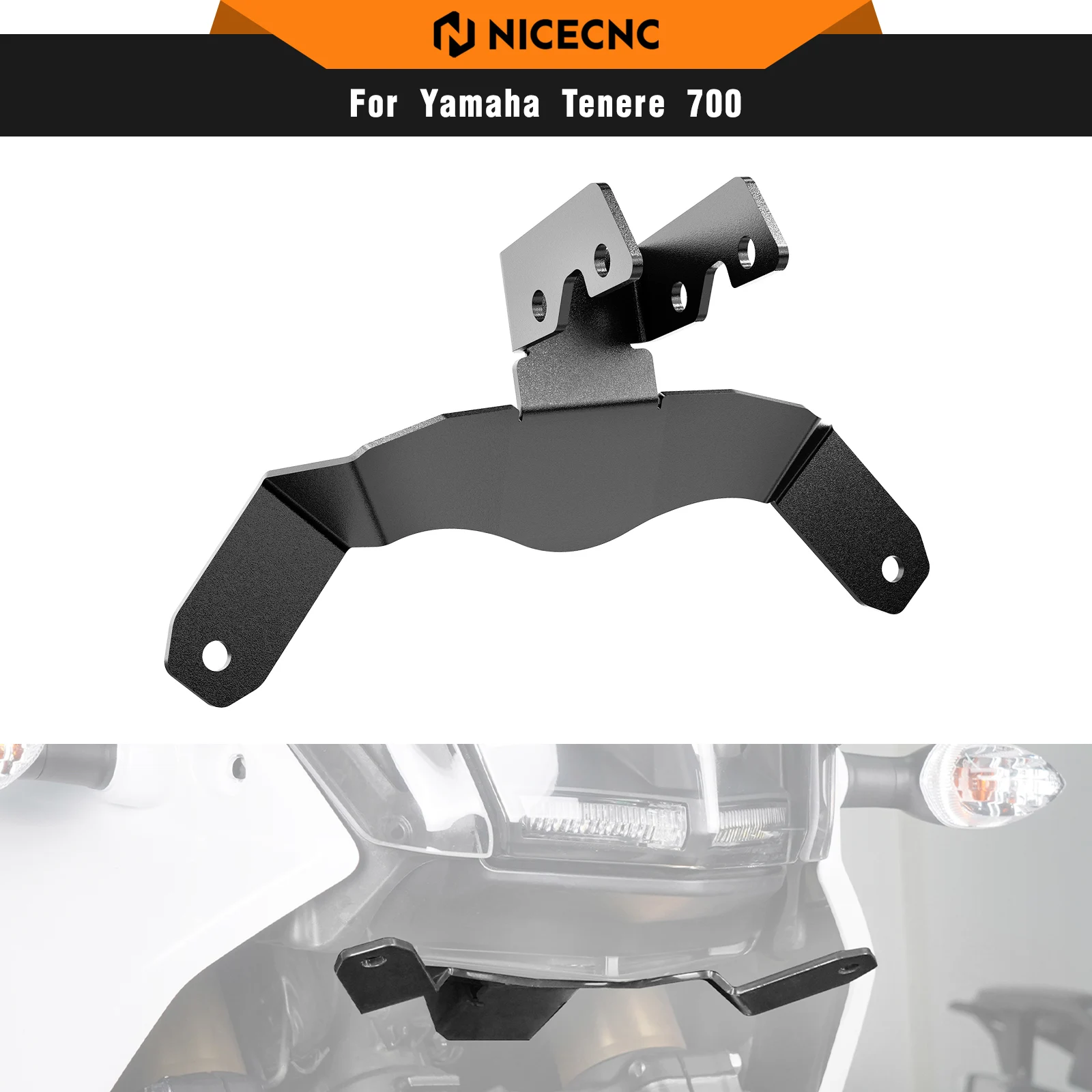 

Auxiliary Light Fog Lamp Bracket For Yamaha Tenere 700 T700 XTZ 700 2019-2023 Tenere700 Rally Edition 2020-2023 World Raid 2022