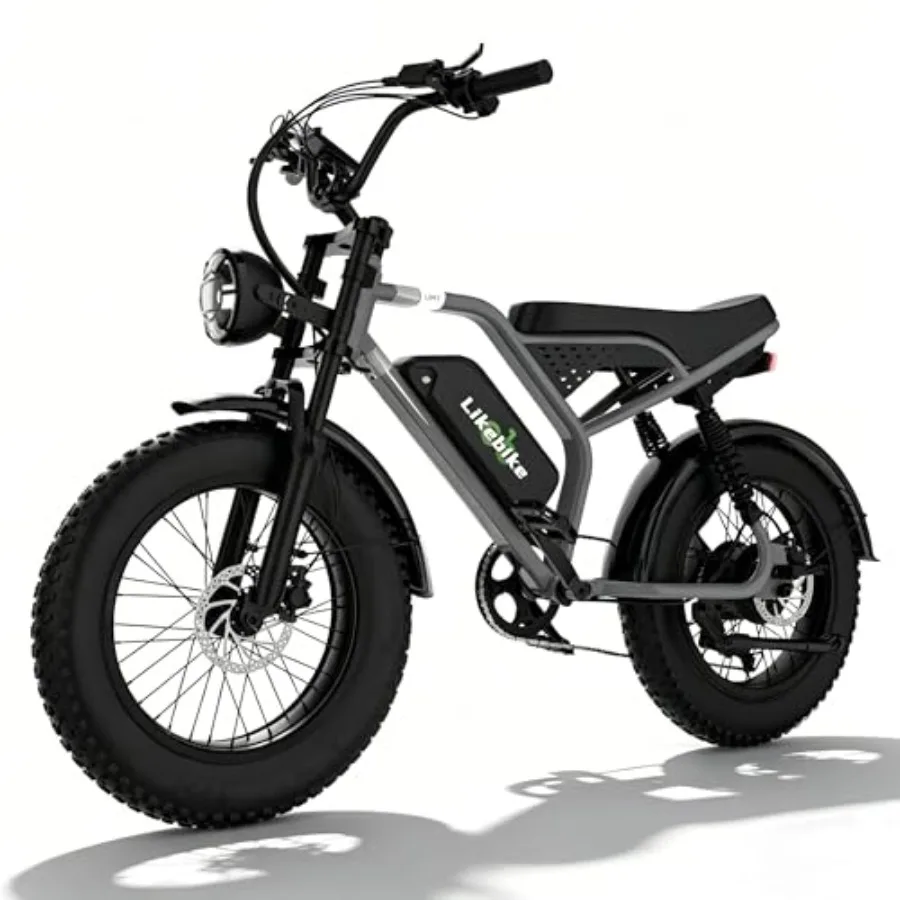 

Long Range Battery Electric Bikes for Adults: 1500W/2000W/3000W Fat Tire Electric Mountain Bike All Terrain Commuter Bicycle wi
