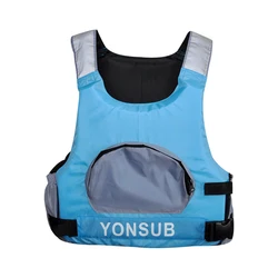 Portable Life Jacket for Adults, Kayak, Surfing, Fishing, Front Pocket, Water Sports, Swimming Motorboat, Buoyancy Safety