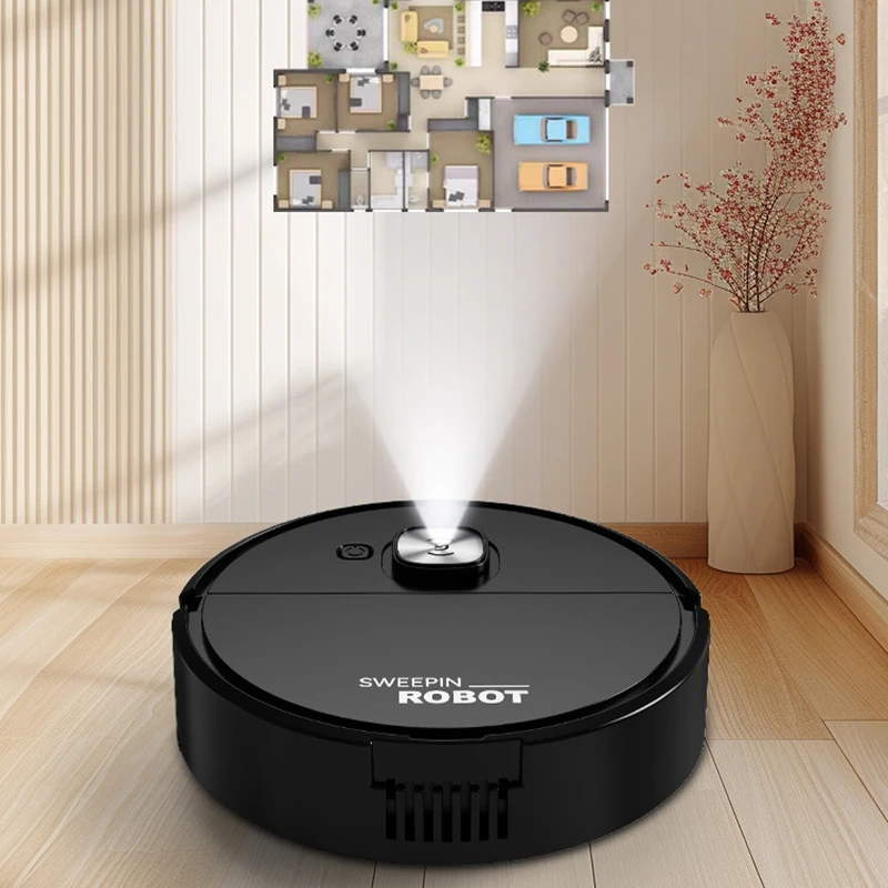 3-in-1 Low Noise Mini Sweeping Robot Intelligent Sweeping Integrated Fully Automatic Cleaning Sweeping Machine Appliance 2026