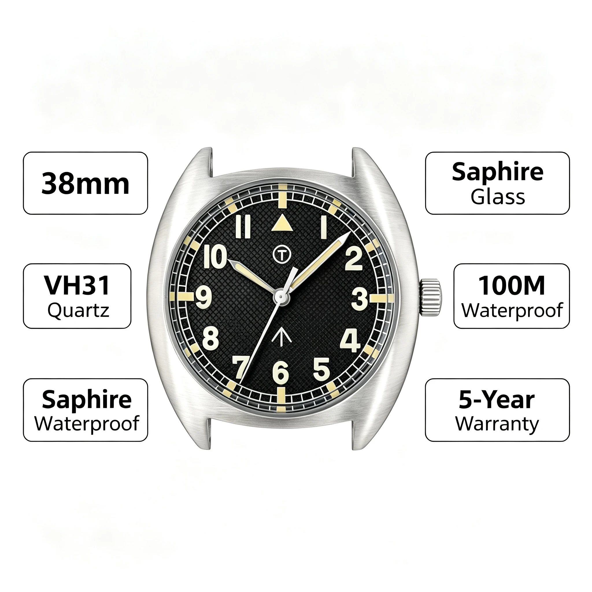MILITREK 새로운 MT9004 38mm 군용 필드 - Nato Strap Nylon 리뷰 및 가격