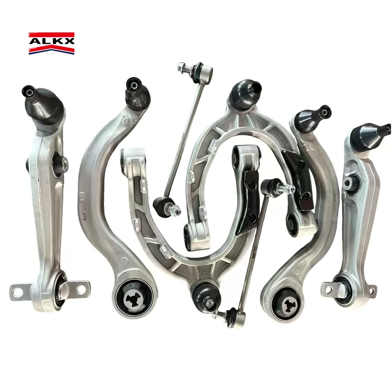 Car Suspension for  Tesla Arm Kit 10-Piece Set for Tesla Model 3 Front Upper Control Arm-Steel/Metal/Aluminum 12-Month Warranty