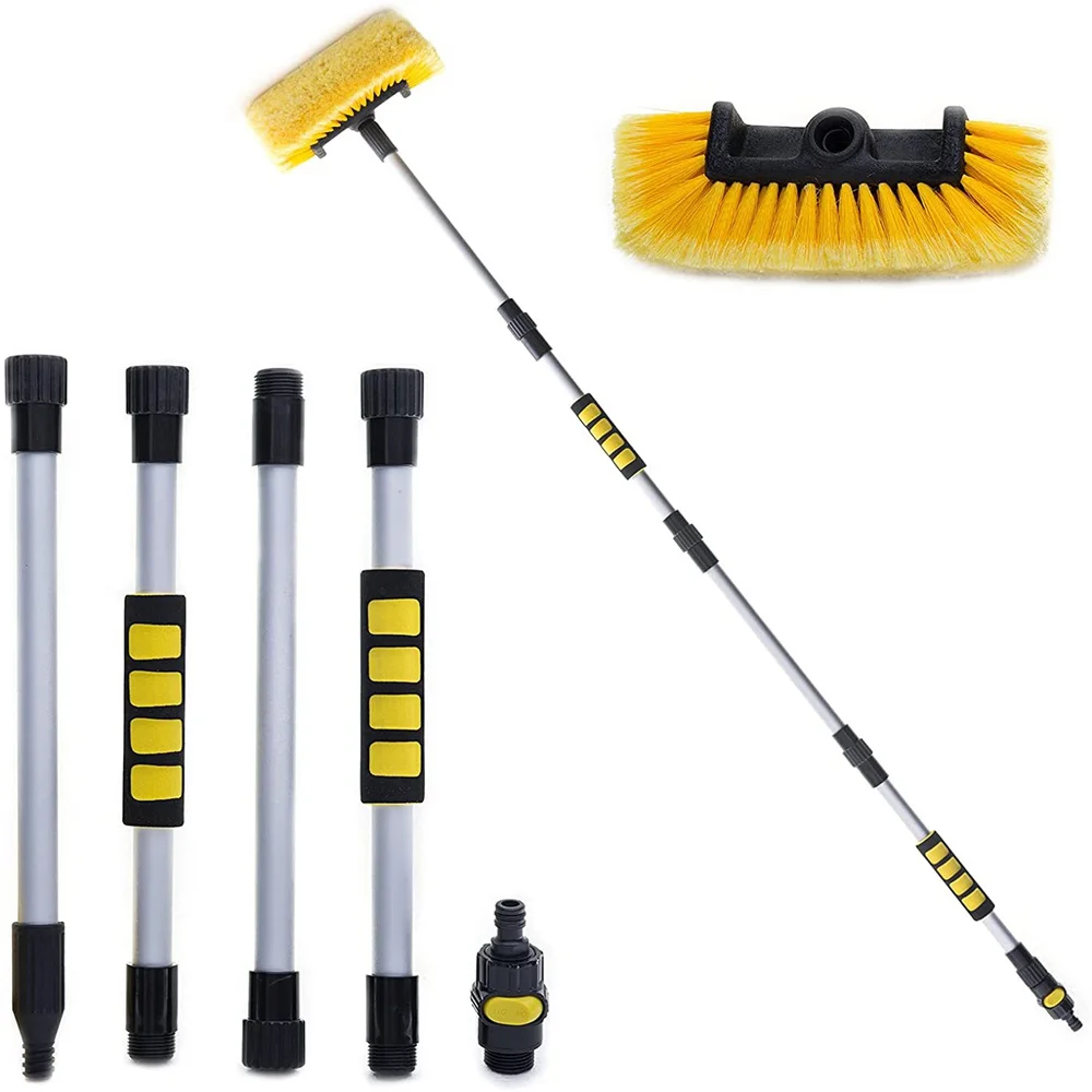 

Telescopic Car Wash Brush Car Cleaning Brush Tools Long Handle Cleaning Mop Chenille Broom Car Washing Accessories