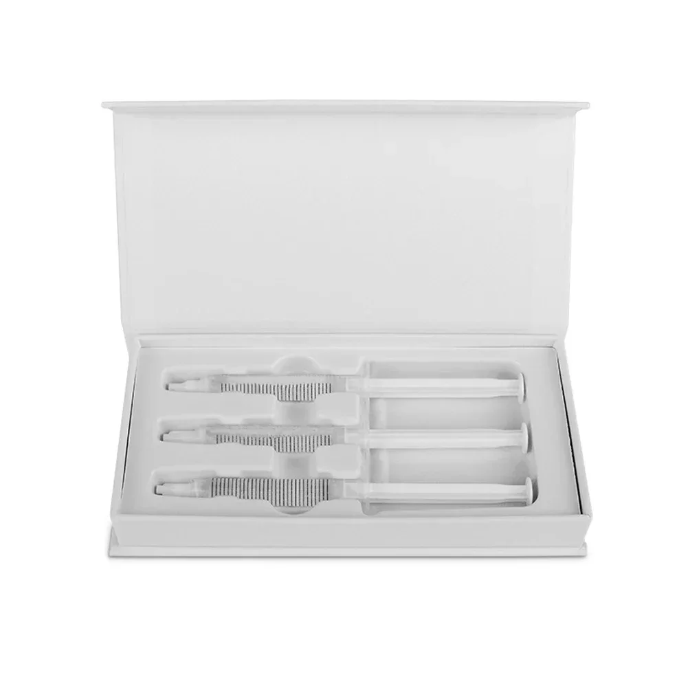 

Dental Whitening Gel Professional Tooth Whitening Boutique Gift Box Tooth Bleaching 44% Peroxide Urea Gel Syringe Whitening Tool