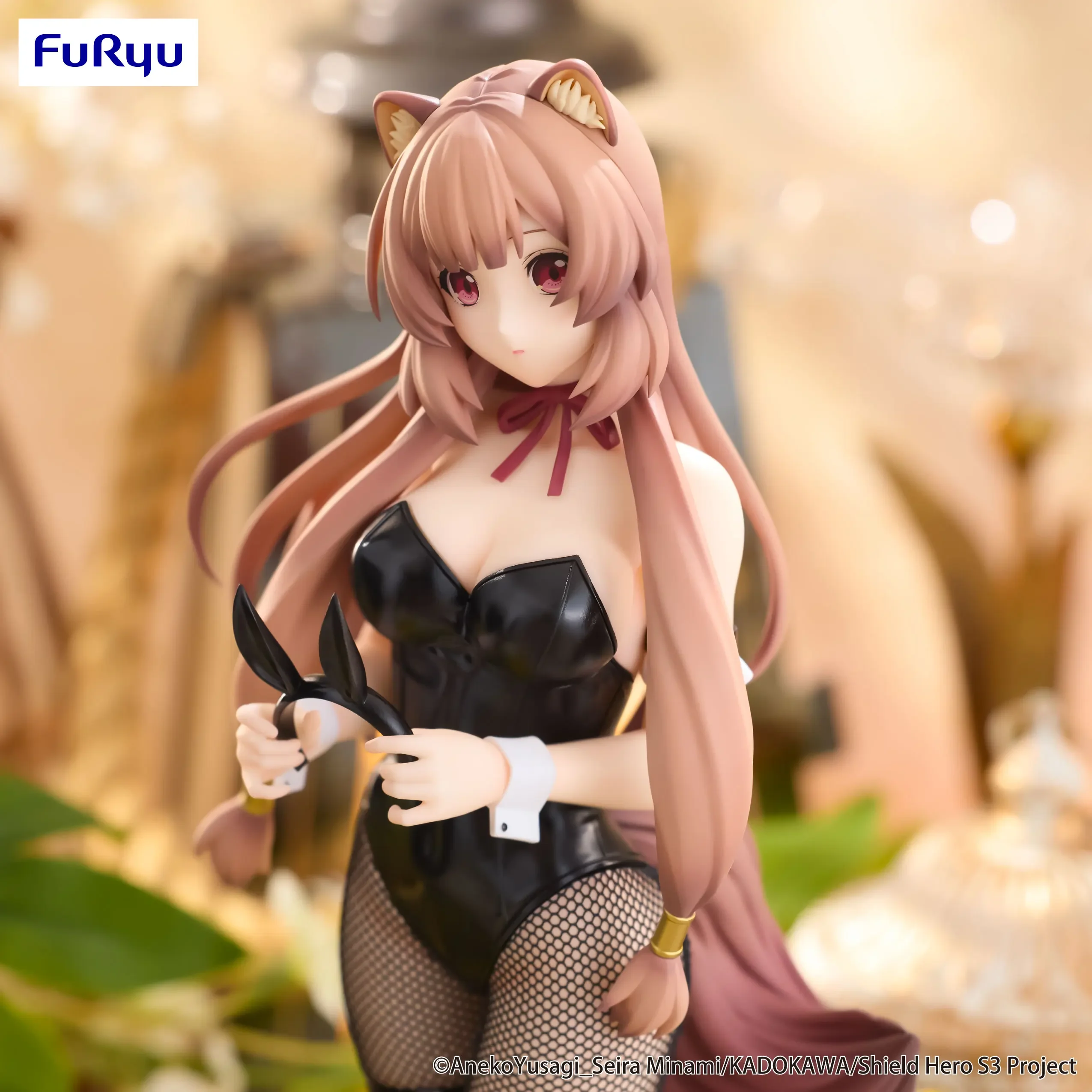 Originele FuRyu BiCute Bunnies De opkomst van de schildheld Raphtaria PVC Anime Figuren Action Figure Model Speelgoed aangepaste Gift