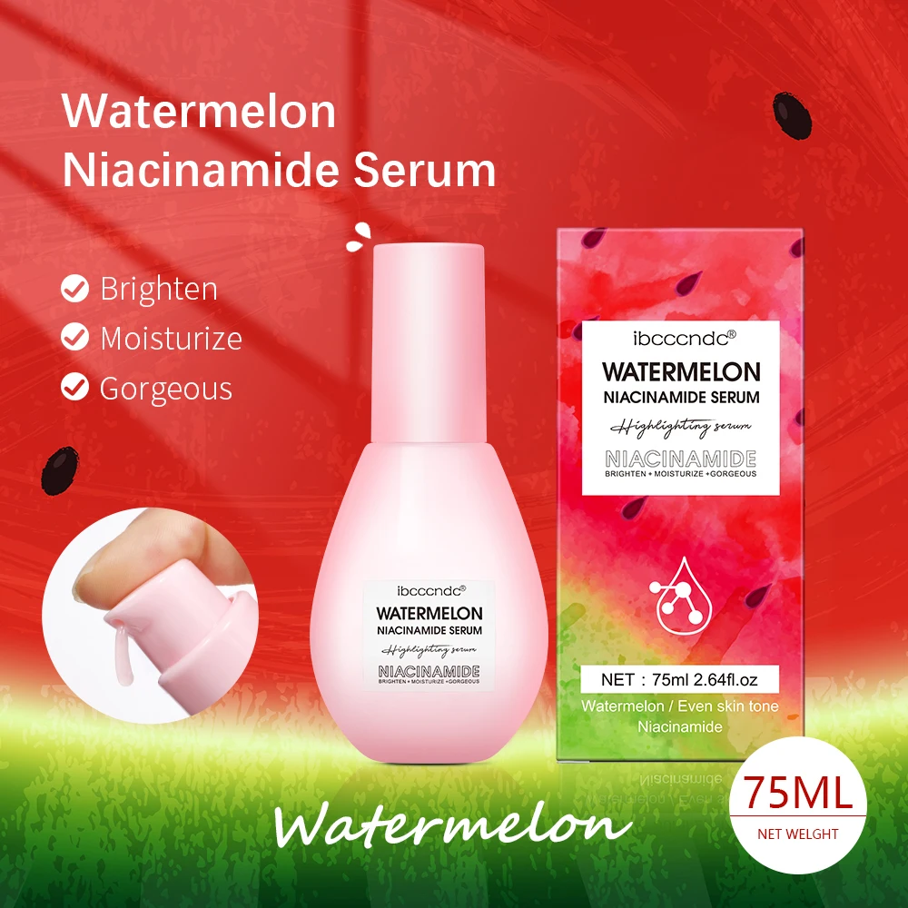 75ml Niacinamide Dew Drops Serum Korean Niacinamide Essence  Hydrating Face Serum & Primer Liquid Highlighter For All Skin Types
