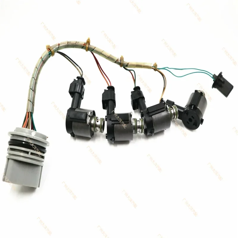 Transmission solenoid valve with wire harness kit 0260120051 QR019CHA CVT for A3 A5