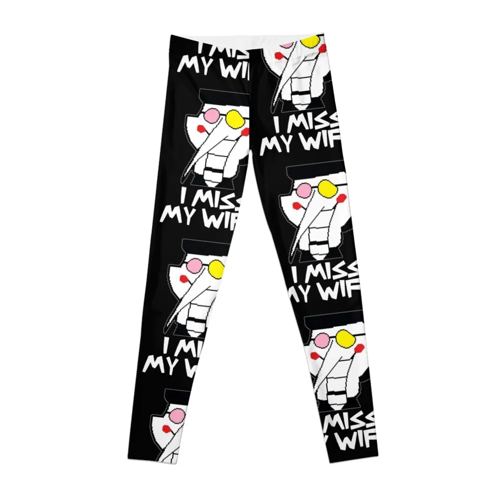 

Deltarune Spamton I Miss My Wife Leggings sports leggings for women gym sportswear women gym legging pants raises butt