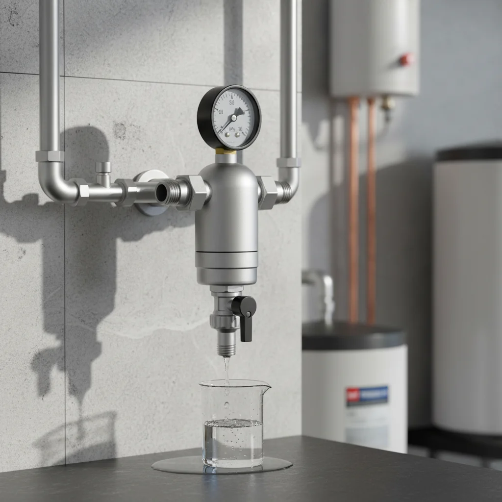 1pcs-magnetic-water-heater-filter-for-wall-hung-boiler-underfloor-heating-system-pre-built-in-on-off-handle-for-hvac-equipment