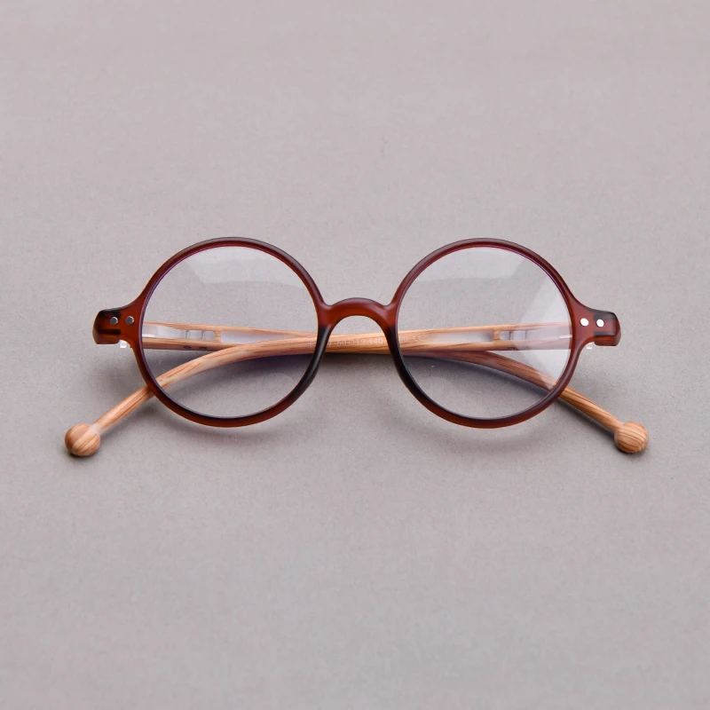 Retro Runde Lesebrille Männer & Frauen Ultraleicht Presbyopie Brille Männer Anti Blau Licht Brillen 0 Bis + 350 – Detail 6