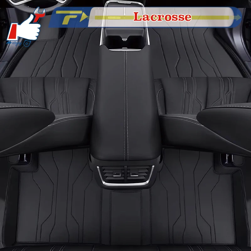 

Автомобильный напольный коврик с левым рулем для Buick Lacrosse 2025, полный коврик для ног, напольный коврик, водонепроницаемый коврик