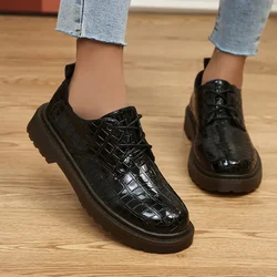 Flats Women Loafer Sport Shoes Casual Cozy Walking Sneakers New 2024 Spring Dress Lace Up Running Brand Travel Mujer Zapatos