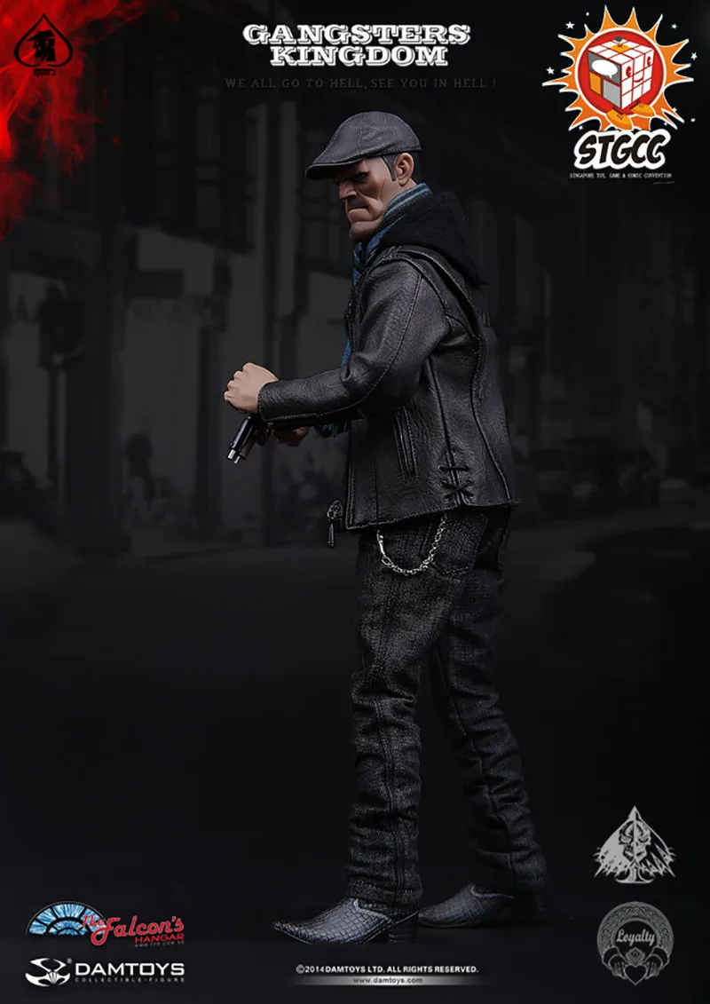 DAMToys-figura de acción de Gangsters Kingdom Side Story Spade J, modelo GK001EX a escala 1/6, versión especial de 12"