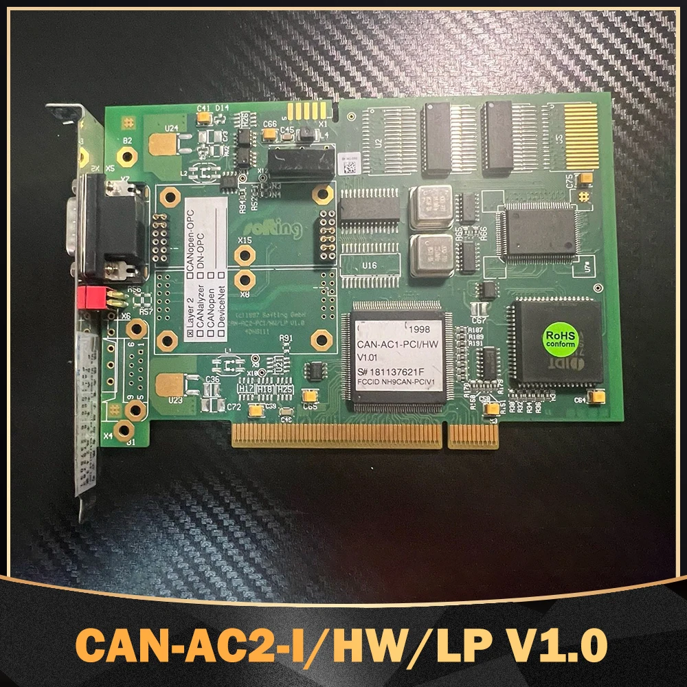 

Communication Card Single Port CAN-AC1-PCI CAN-AC2-I/HW/LP V1.0
