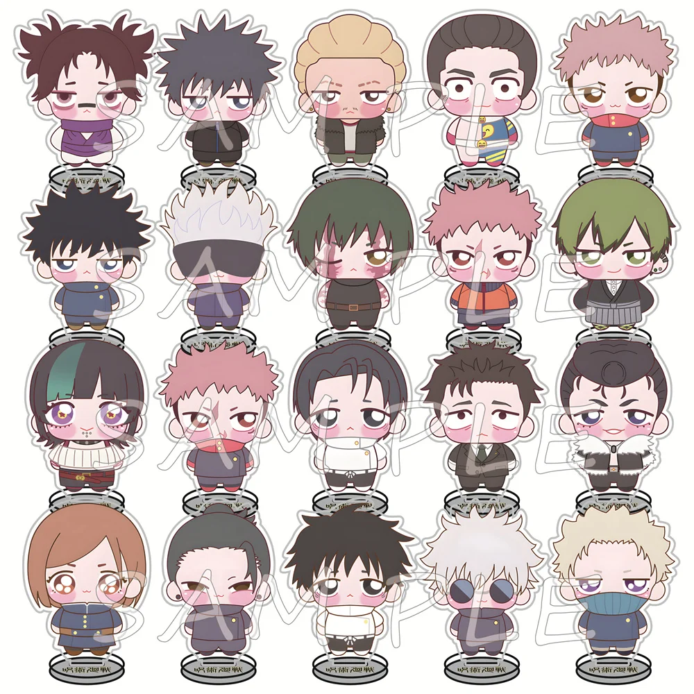 Jujutsu Kaisen 10cm Acrylic Stand Figures Keychain Anime Sorcery Fight Merch Desktop Table Decor Ornament Fan Collectible Gift