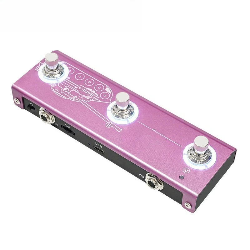 Mini effetti per chitarra Tank, accessori per chitarra Effetti completi