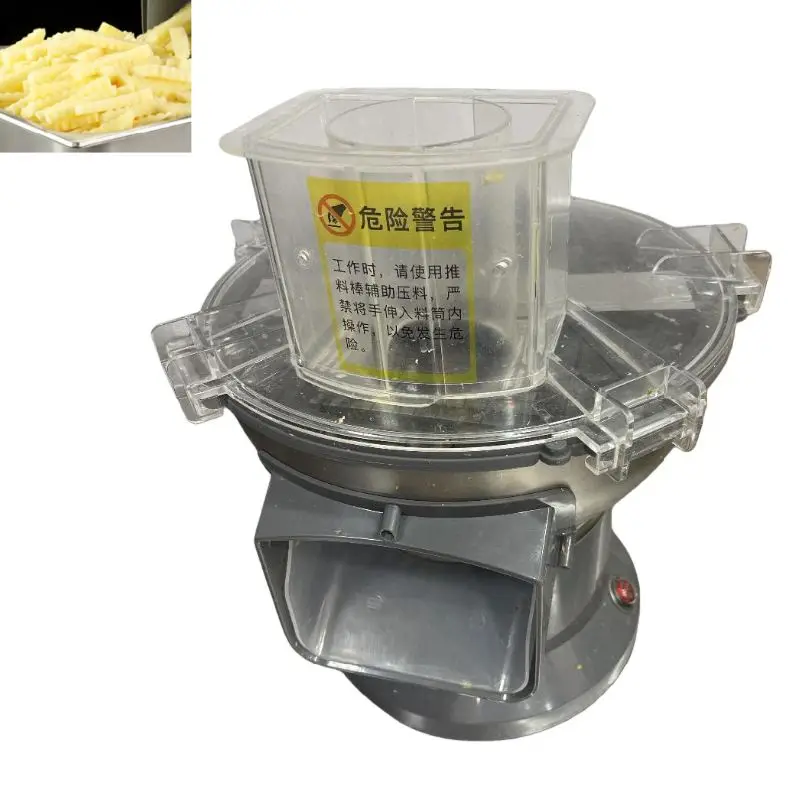 Professional Wavy Edge Potato Chopper Equipment for Fast Food Outlets Catering Service