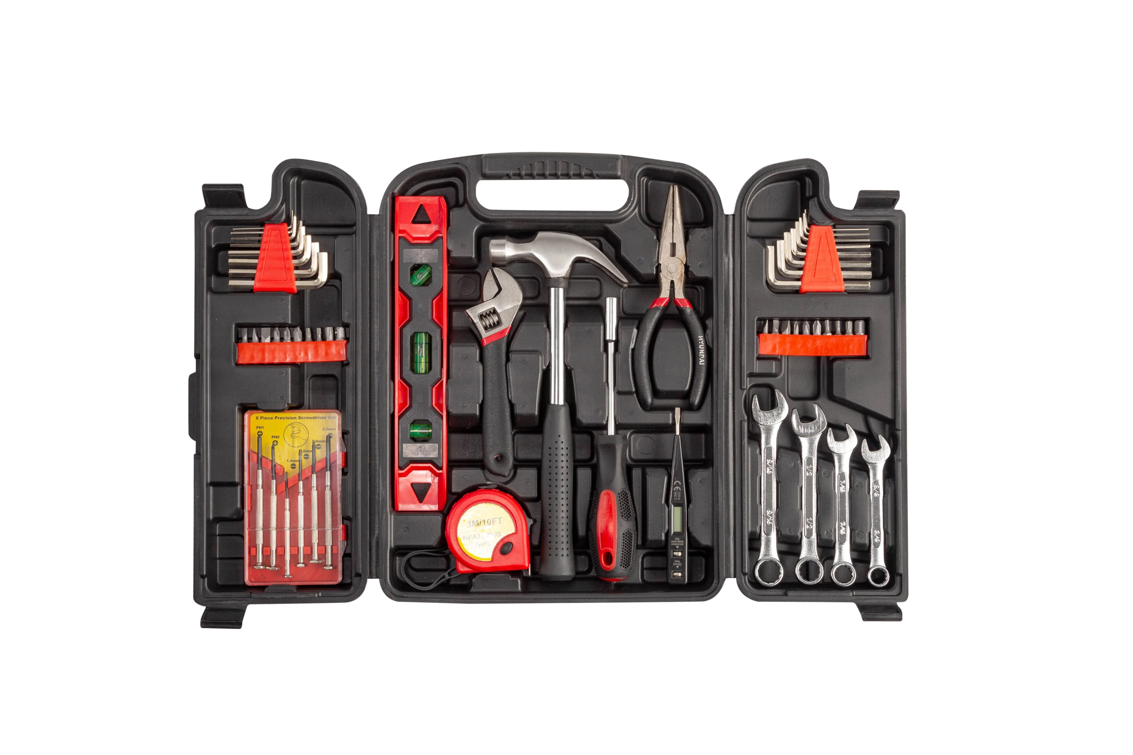 Professional 53PCS  Tool Box Multi Repair Craft Hand Tool Kit Hand Tool Set