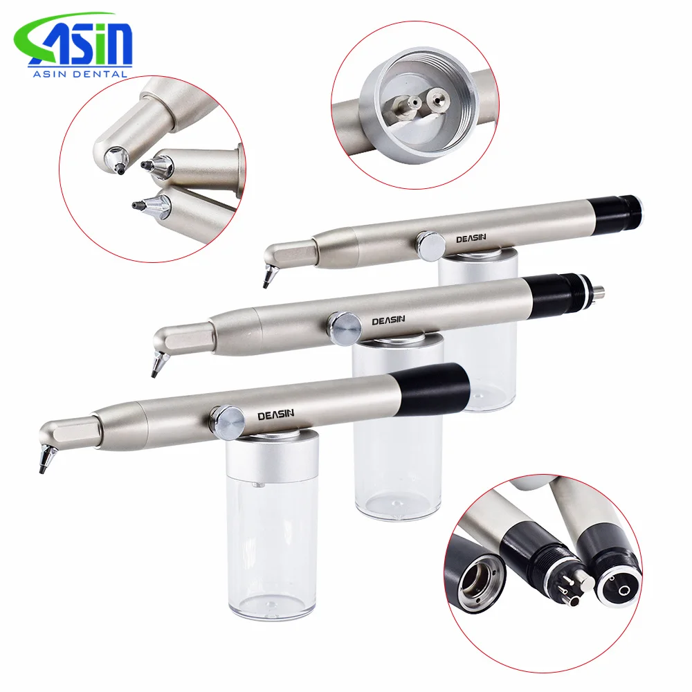 Dental Aluminum Oxide Micro Blaster Interface Microetcher Sandblasting Alumina Gun Air Abrasion Polisher Dentistry Tools