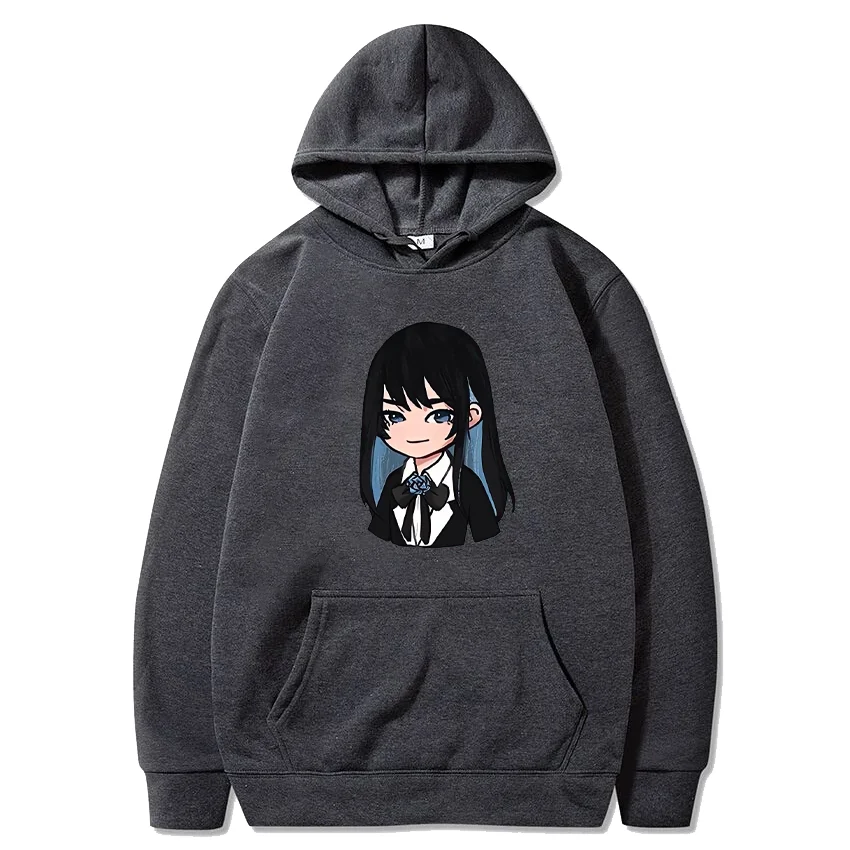 Ado Singer Hoodie harajuku fashion clothes Unisex Fleece Casual Long sleeve White Sweatshirt Men Women's Loose Hip Hop techwear